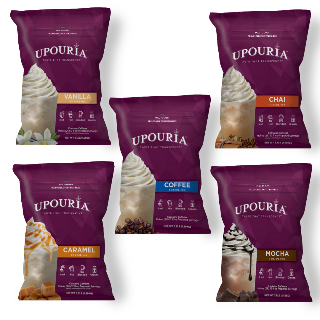 Upouria Frappe Mixes All Flavors