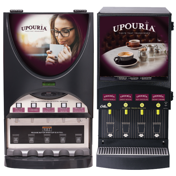 Upouria Branded Hot Dispensed Machine