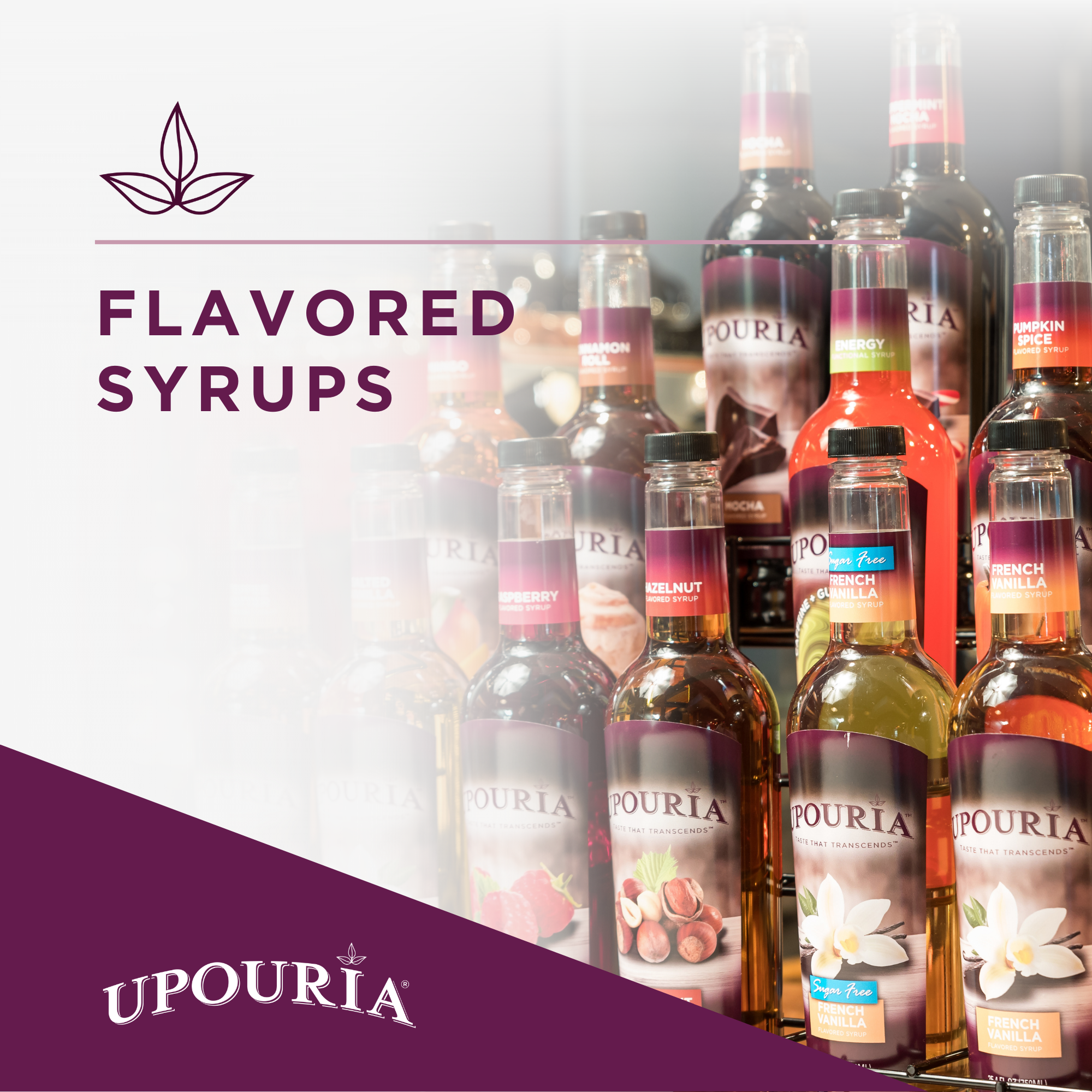 Upouria Flavored Syrups Featured Image 2022