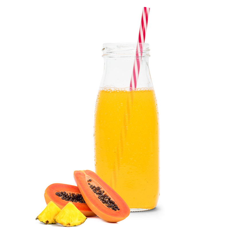 Pineapple Papaya Juice Drink