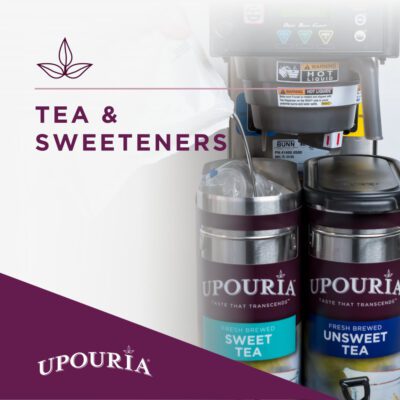 Upouria Tea & Sweeteners Product Line Featured Image
